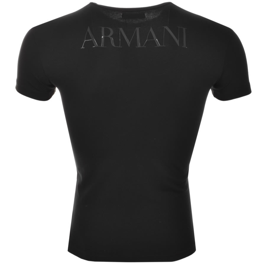 Alternative Image for ProductEmporio Armani Lounge Crew Neck T Shirt Black2